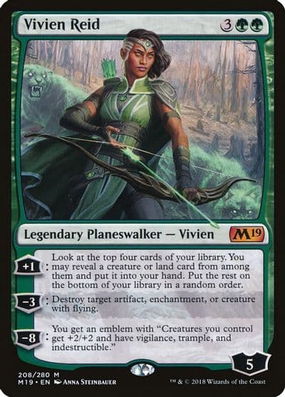 Vivien Reid Core Set 2019 Magic card