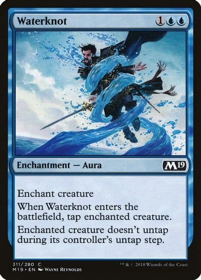 Waterknot Core Set 2019 Magic card