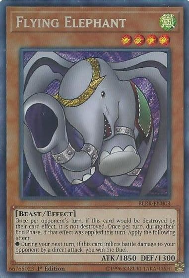 Flying Elephant Battles of Legend: Relentless Revenge Yu-Gi-Oh! card