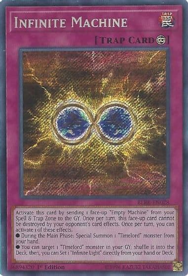 Infinite Machine Battles of Legend: Relentless Revenge Yu-Gi-Oh! card