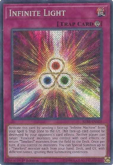 Infinite Light Battles of Legend: Relentless Revenge Yu-Gi-Oh! card