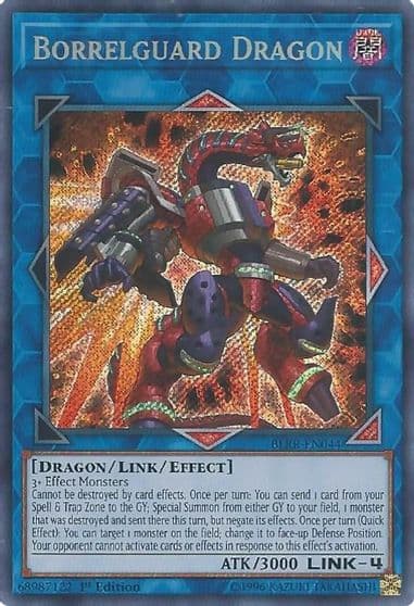 Borrelguard Dragon Battles of Legend: Relentless Revenge Yu-Gi-Oh! card