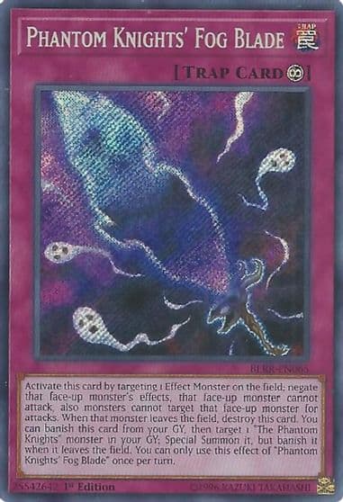 Phantom Knights Fog Blade Battles of Legend: Relentless Revenge Yu-Gi-Oh! card