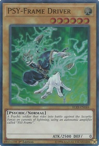 PSY Frame Driver Battles of Legend: Relentless Revenge Yu-Gi-Oh! card