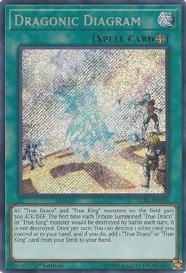 Dragonic Diagram Battles of Legend: Relentless Revenge Yu-Gi-Oh! card