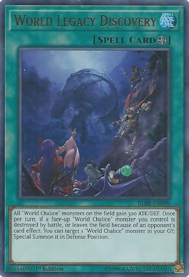 World Legacy Discovery Battles of Legend: Relentless Revenge Yu-Gi-Oh! card