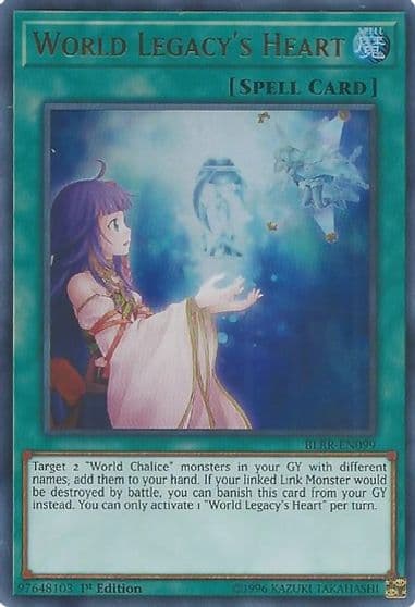 World Legacys Heart Battles of Legend: Relentless Revenge Yu-Gi-Oh! card