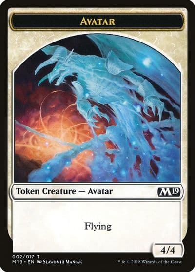 Avatar Token Core Set 2019 Magic card