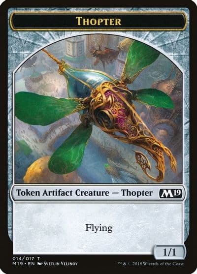 Thopter Token Core Set 2019 Magic card