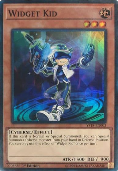 Widget Kid Starter Deck: Codebreaker Yu-Gi-Oh! card