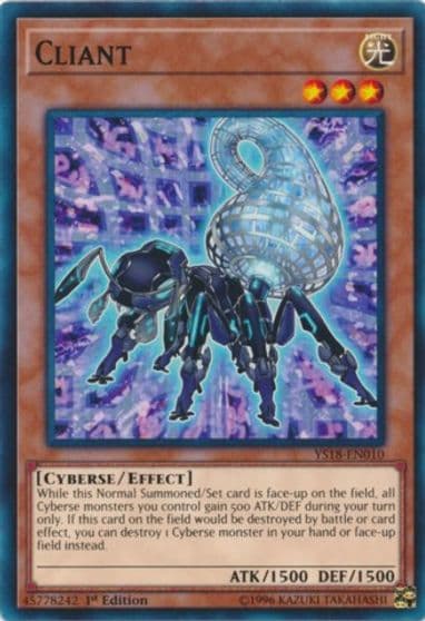 Cliant Starter Deck: Codebreaker Yu-Gi-Oh! card