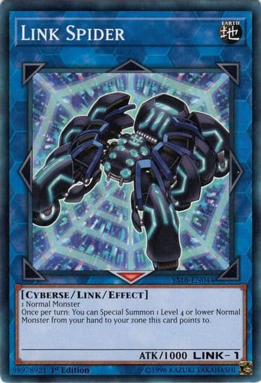 Link Spider Starter Deck: Codebreaker Yu-Gi-Oh! card
