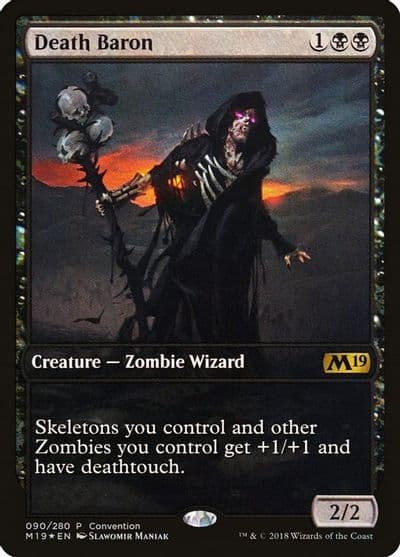 Death Baron 2018 Convention Promo Media Promos Magic card
