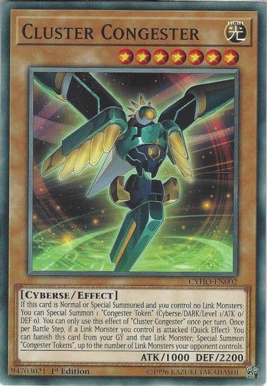 Cluster Congester Cybernetic Horizon Yu-Gi-Oh! card