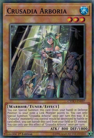 Crusadia Arboria Cybernetic Horizon Yu-Gi-Oh! card