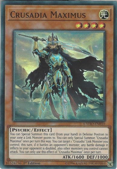 Crusadia Maximus Cybernetic Horizon Yu-Gi-Oh! card