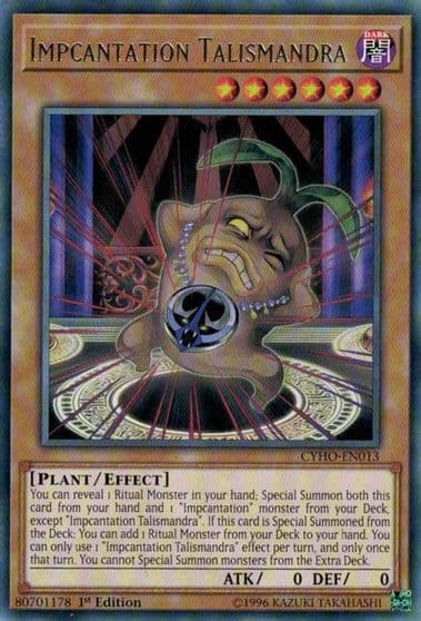 Impcantation Talismandra Cybernetic Horizon Yu-Gi-Oh! card