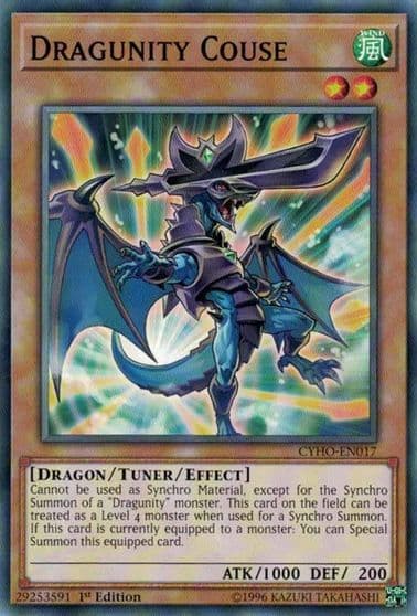 Dragunity Couse Cybernetic Horizon Yu-Gi-Oh! card
