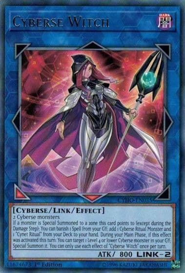Cyberse Witch Cybernetic Horizon Yu-Gi-Oh! card