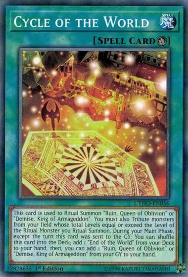 Cycle of the World Cybernetic Horizon Yu-Gi-Oh! card