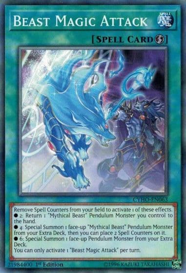 Beast Magic Attack Cybernetic Horizon Yu-Gi-Oh! card