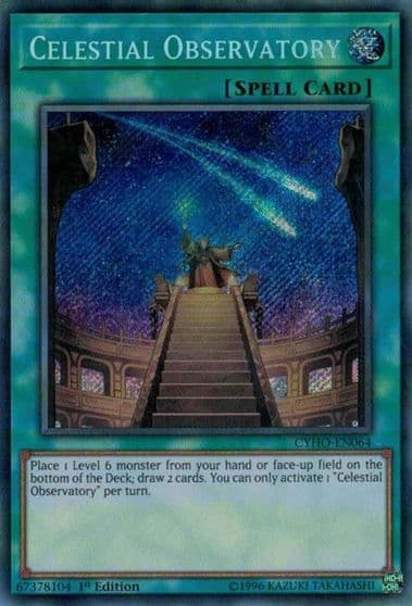 Celestial Observatory Cybernetic Horizon Yu-Gi-Oh! card