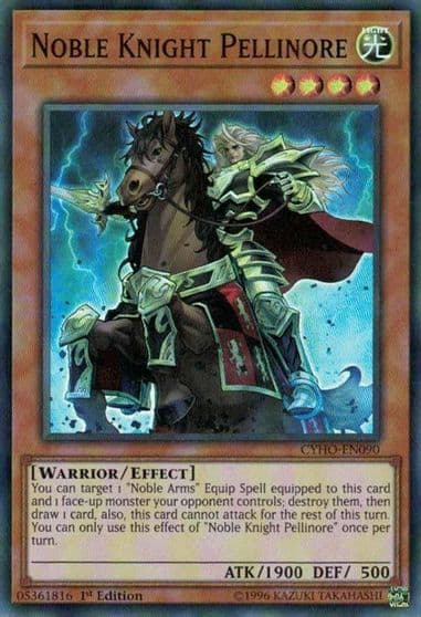 Noble Knight Pellinore Cybernetic Horizon Yu-Gi-Oh! card