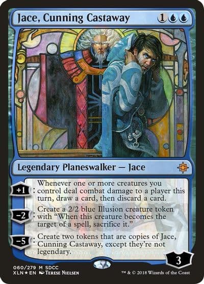 Jace Cunning Castaway SDCC 2018 Exclusive Media Promos Magic card