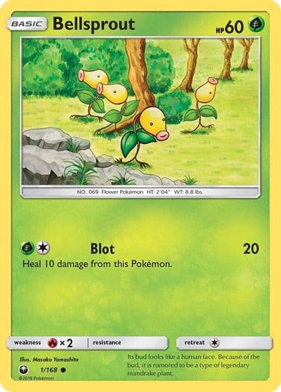 Bellsprout SM - Celestial Storm Pokemon card