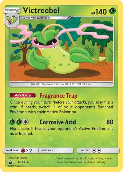 Victreebel SM - Celestial Storm Pokemon card