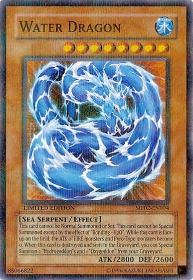Water Dragon Mattel Action Figure Promos: Series 2 Yu-Gi-Oh! card