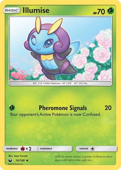 Illumise SM - Celestial Storm Pokemon card