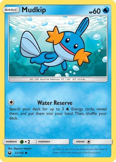 Mudkip (32) SM - Celestial Storm Pokemon card