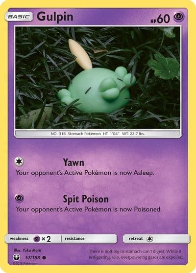 Gulpin SM - Celestial Storm Pokemon card