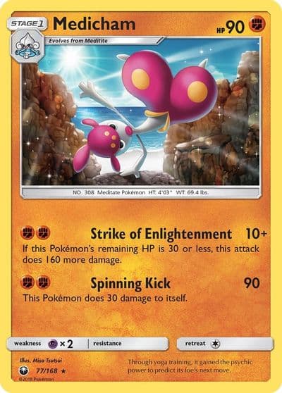 Medicham SM - Celestial Storm Pokemon card