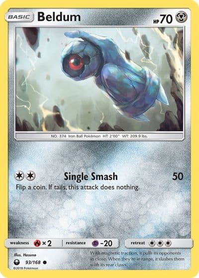 Beldum (93) SM - Celestial Storm Pokemon card
