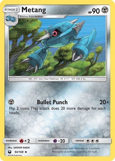 Metang SM - Celestial Storm Pokemon card