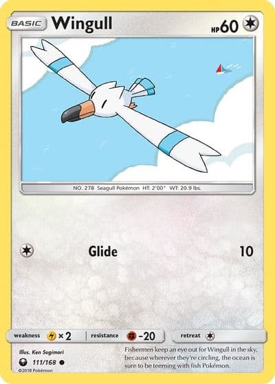 Wingull SM - Celestial Storm Pokemon card