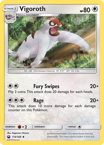 Vigoroth SM - Celestial Storm Pokemon card