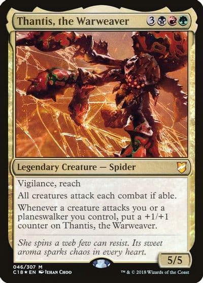Thantis the Warweaver Commander 2018 Magic card