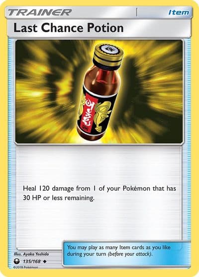 Last Chance Potion SM - Celestial Storm Pokemon card