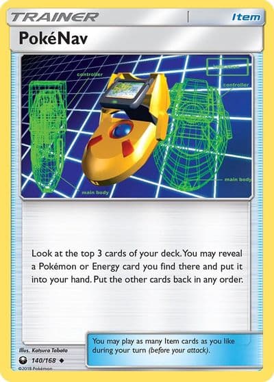 PokeNav SM - Celestial Storm Pokemon card