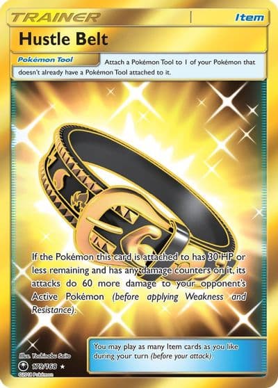 Hustle Belt (Secret) SM - Celestial Storm Pokemon card