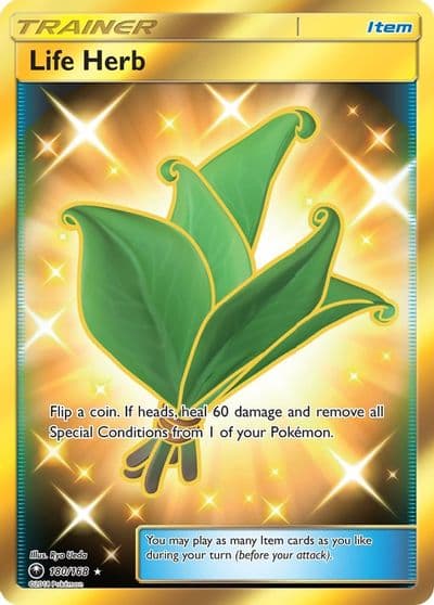 Life Herb (Secret) SM - Celestial Storm Pokemon card
