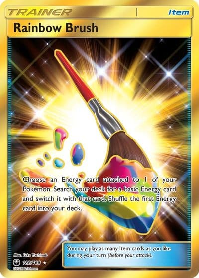 Rainbow Brush (Secret) SM - Celestial Storm Pokemon card