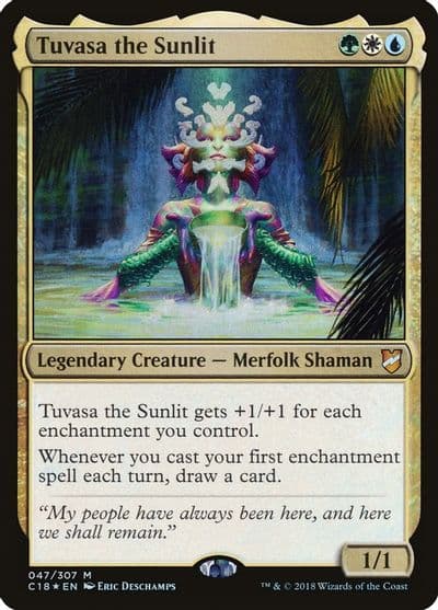 Tuvasa the Sunlit Commander 2018 Magic card
