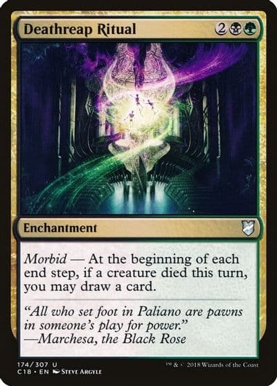 Deathreap Ritual Commander 2018 Magic card