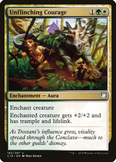 Unflinching Courage Commander 2018 Magic card