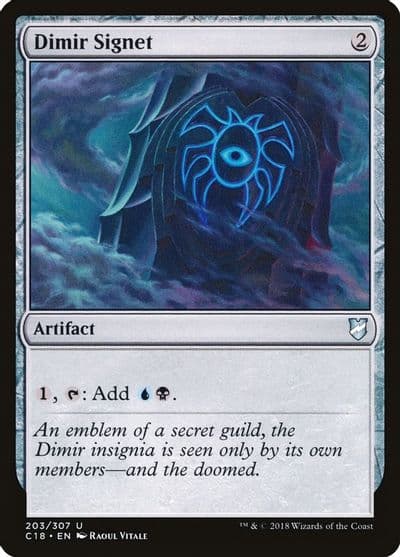 Dimir Signet Commander 2018 Magic card