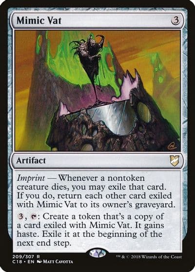 Mimic Vat Commander 2018 Magic card
